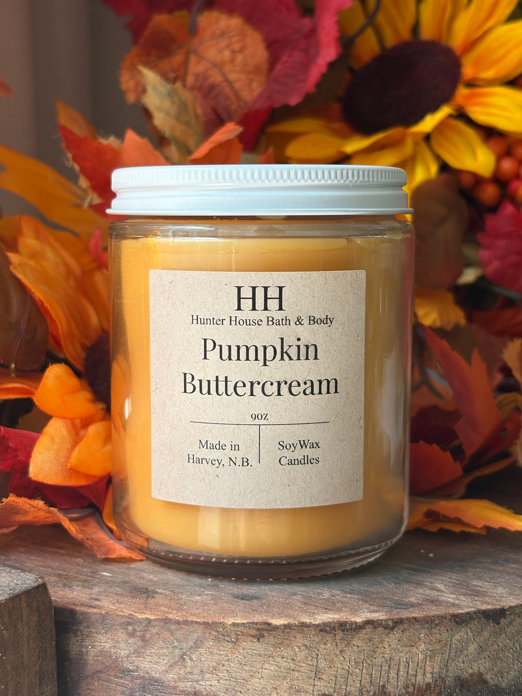 Pumpkin Buttercream Candle
