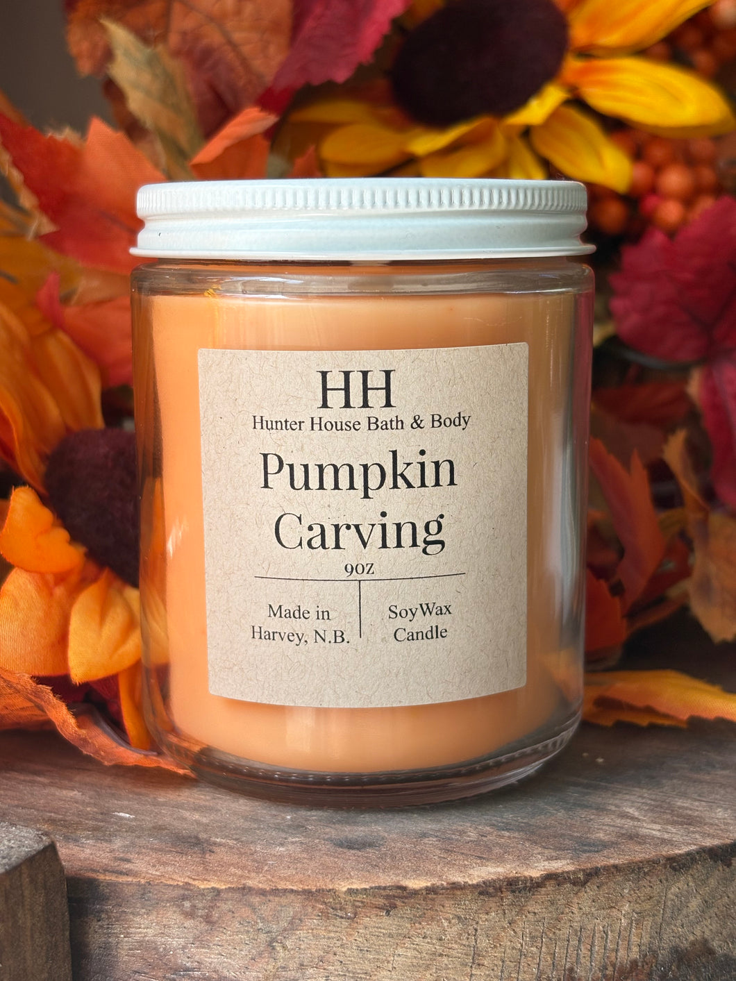 Pumpkin Carving Candle