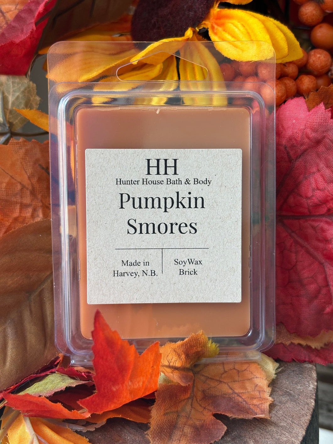 Pumpkin S'mores Wax Brick