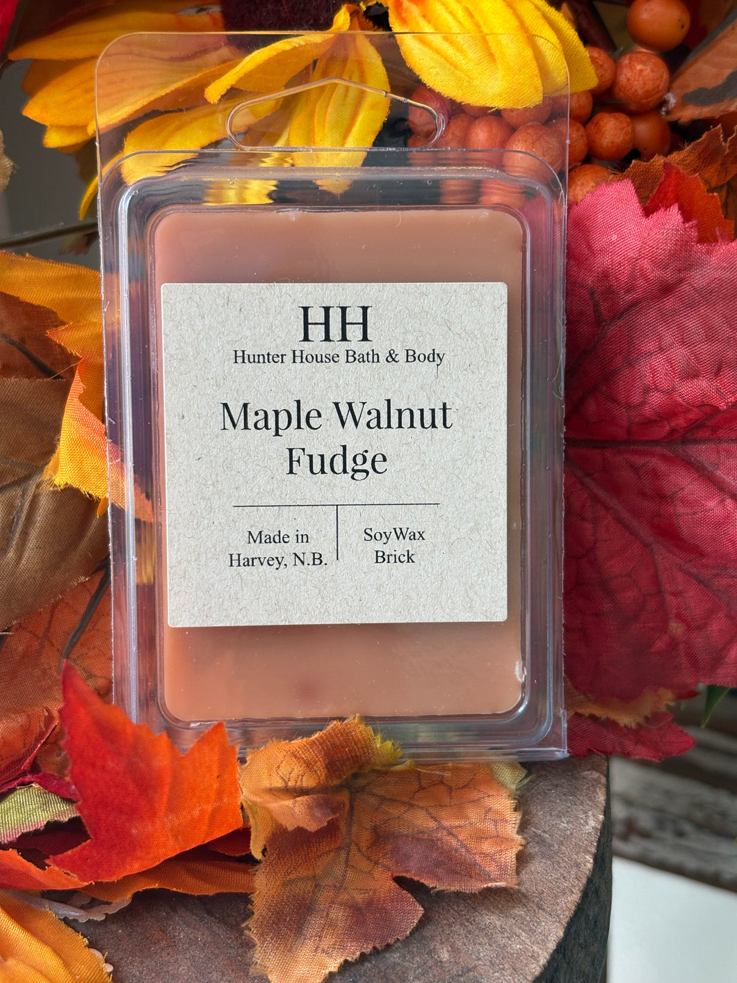 Maple Walnut Fudge Wax Brick