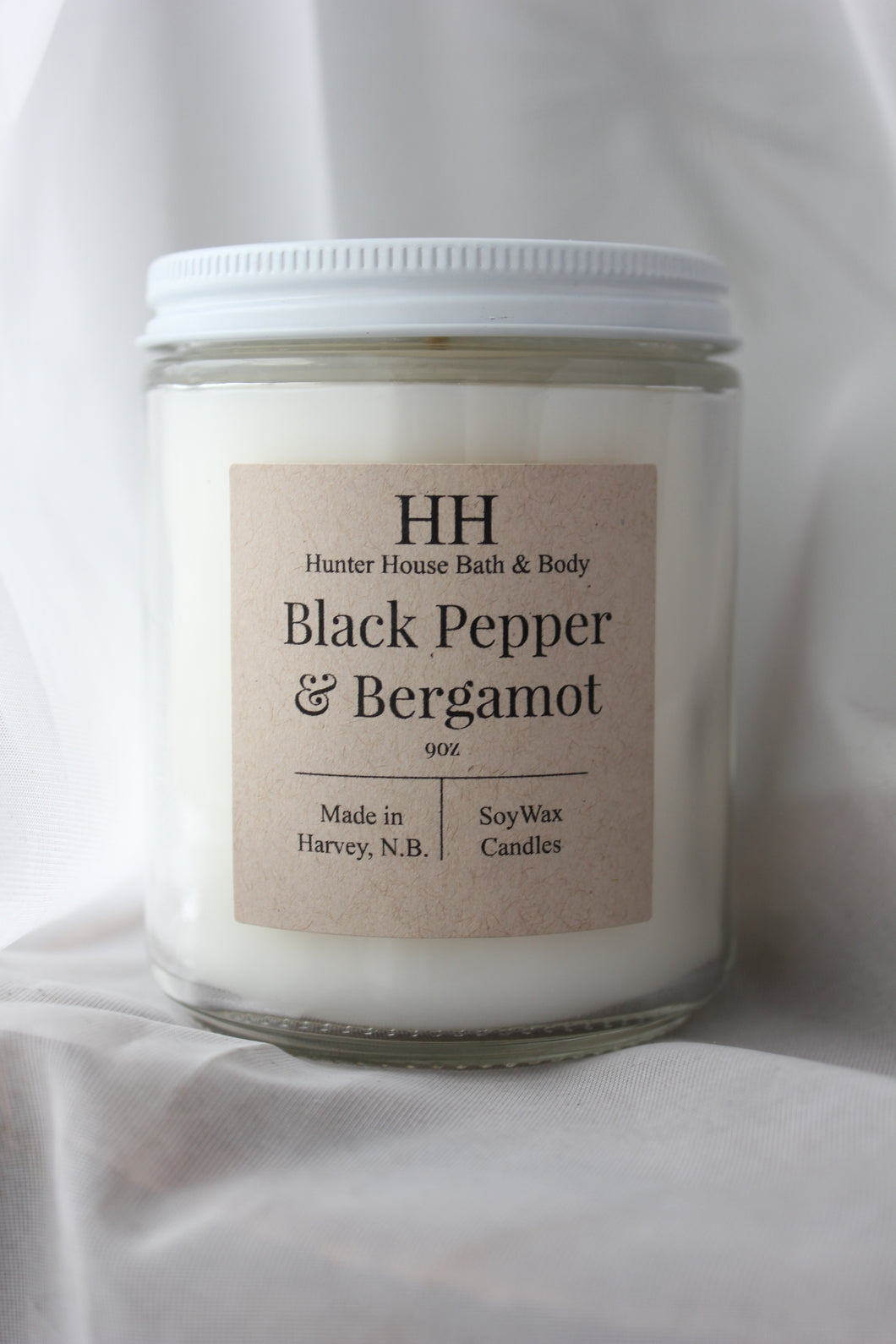 Black Pepper & Bergamot candle