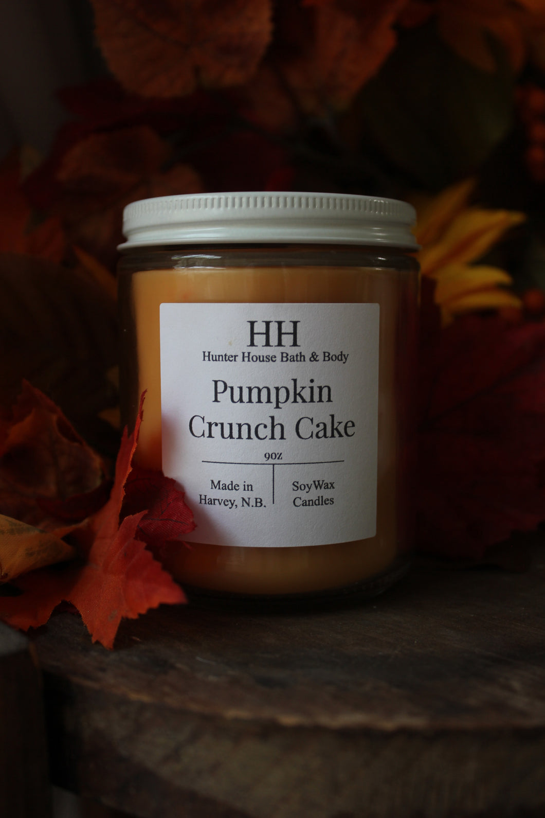 Pumpkin Crunch Cake Candle